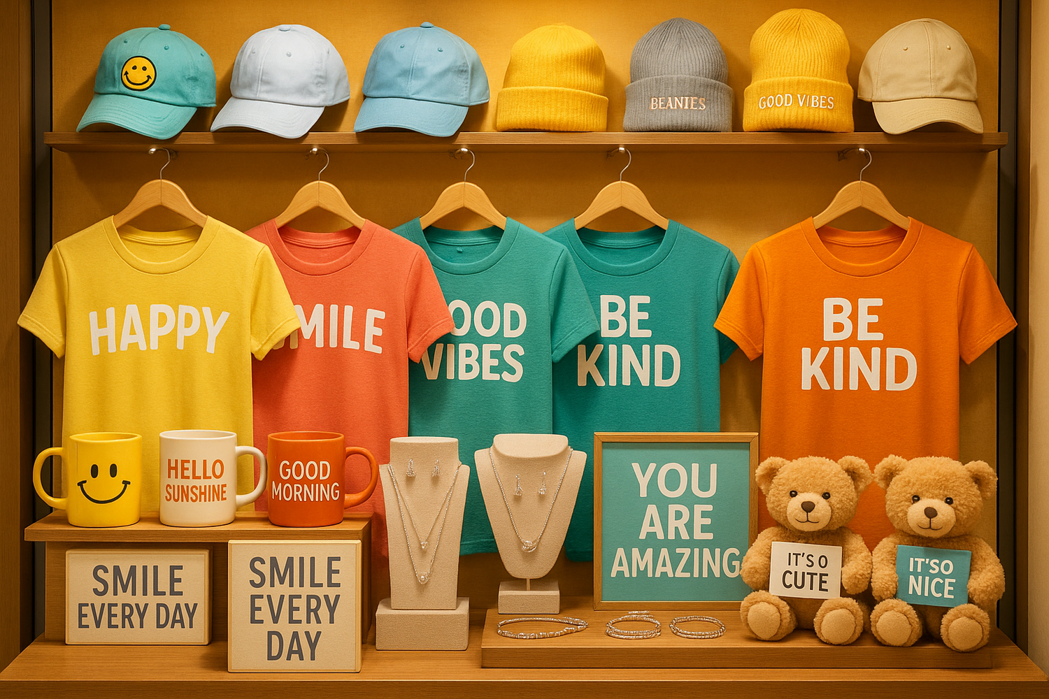 "High demand products that make both you and your pocket book smile."
