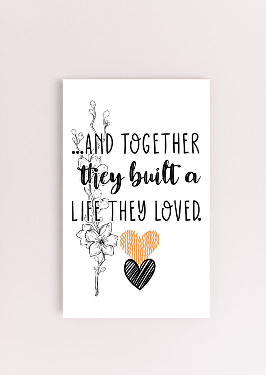 Together They Built...